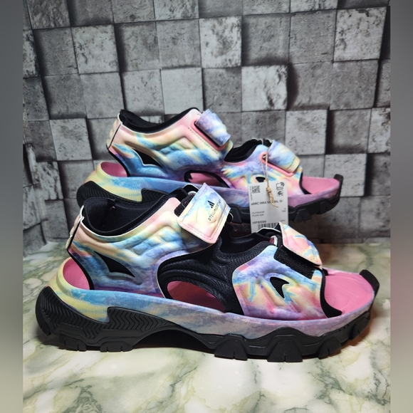 Adidas By Stella McCartney Multicolor Hika Sandals Size 10 - Picture 1 of 11